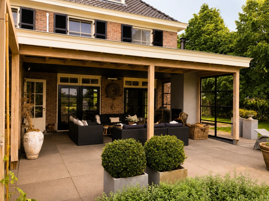 Traditionele veranda