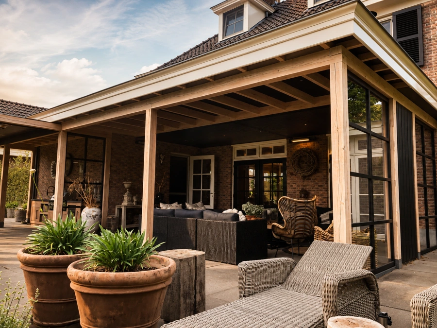 Traditionele veranda