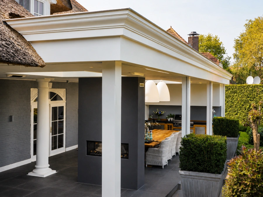 Traditionele veranda
