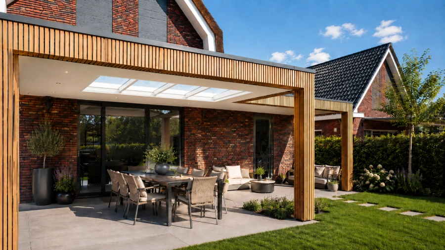 Traditionele veranda