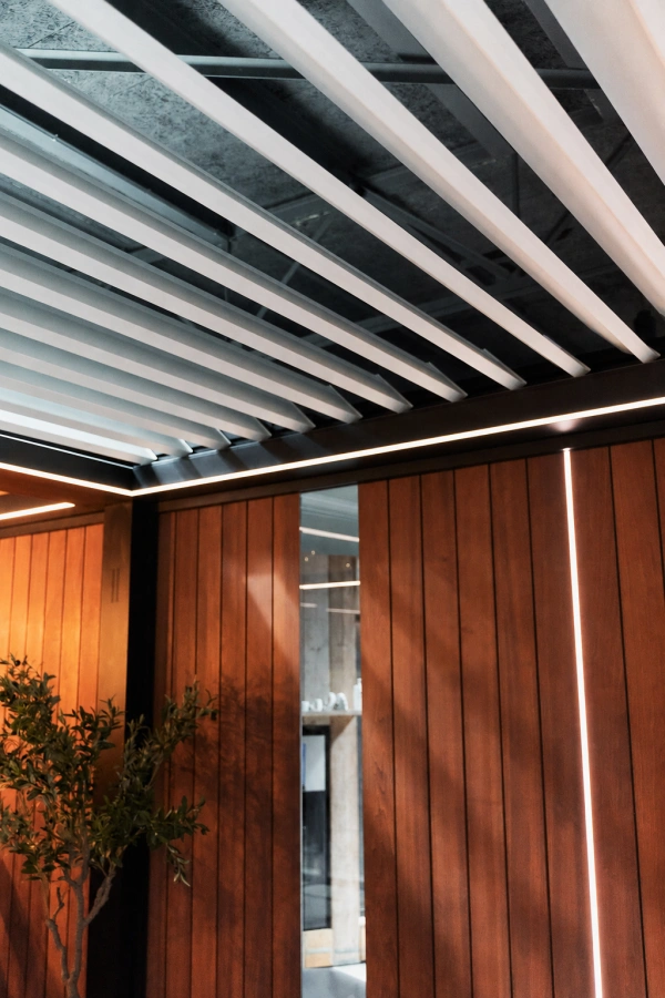 Aluminium Hout Overkapping