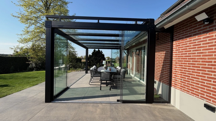 Aluminium Terrasoverkapping