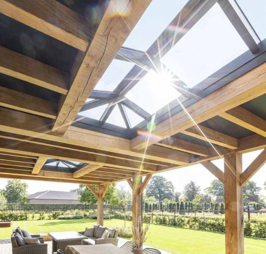 Traditionele veranda